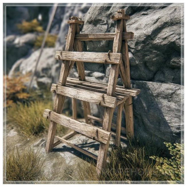 Giàn Giáo Tạm Thời Làm Từ Các Tấm Gỗ...